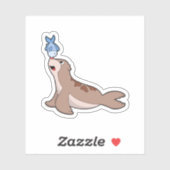Seal with Fish (2).PNG シール (シート)