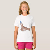 Seal with Fish (2).PNG Tシャツ (正面フル)