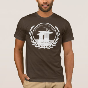 sealandのシールの頂上の公国 tシャツ