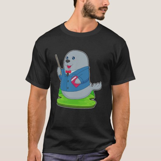 Sealeacher本学校の友達 Tシャツ (正面)