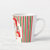 Sealed by Santa Nice List Merry Christmas カフェラテマグ (右)