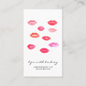 Sealed With a Kiss | Lip Product Distributor 名刺 (正面)