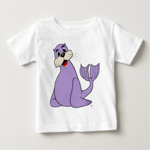 SealyのアシカのTシャツ ベビーTシャツ