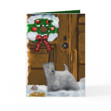 Sealyhamテリアのクリスマスのギフト