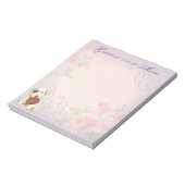 Sealyham TerrierハートMomメモ帳 ノートパッド (回転)