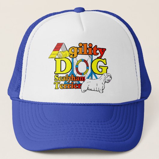 Sealyham_Terrier_Agility キャップ (正面)