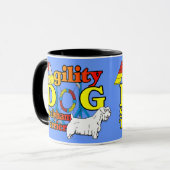 Sealyham_Terrier_Agility マグカップ (正面左)