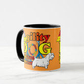 Sealyham_Terrier_Agility マグカップ (正面左)