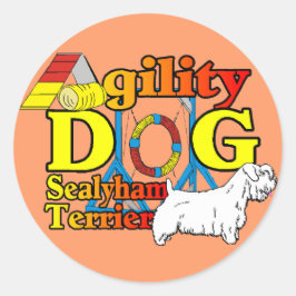 Sealyham_Terrier_Agility ラウンドシール