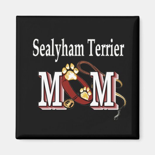 Sealyham Terrier MOMギフト マグネット (正面)