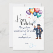 Seaman's Birthday カード (正面)