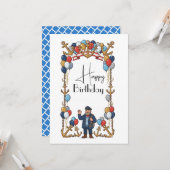 Seaman's Birthday カード (正面/裏面インサイチュ)