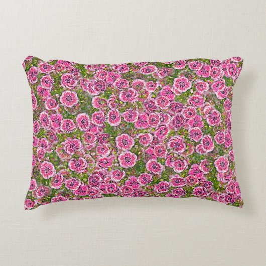 seamless abstract background. factory textile flow アクセントクッション (正面)