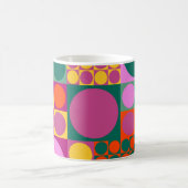 Seamless abstract geometric background pattern, r コーヒーマグカップ (中央)