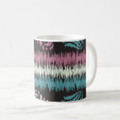 Seamless abstract ikat pattern with the image of f コーヒーマグカップ (正面右)
