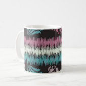 Seamless abstract ikat pattern with the image of f コーヒーマグカップ (正面左)