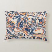 Seamless abstract line geo pattern. High quality i アクセントクッション (裏面)