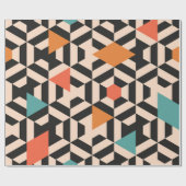 Seamless abstract pattern of geometric shapes. Geo ラッピングペーパー (フラット)