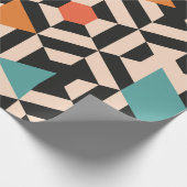 Seamless abstract pattern of geometric shapes. Geo ラッピングペーパー (角)