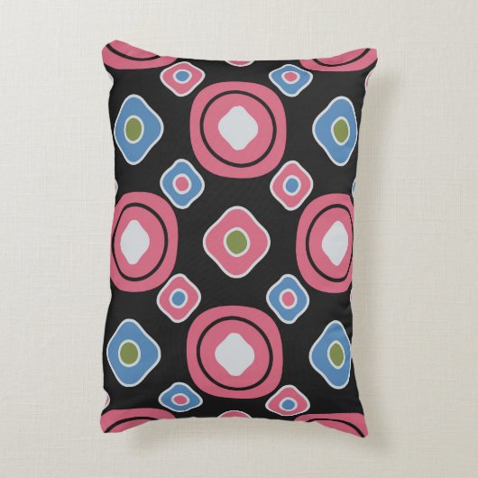 Seamless abstract pattern with the image of oval g アクセントクッション (裏面(縦))