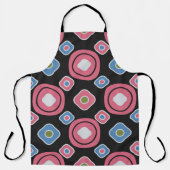 Seamless abstract pattern with the image of oval g エプロン (正面)