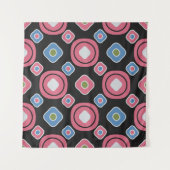 Seamless abstract pattern with the image of oval g タペストリー (正面(横))
