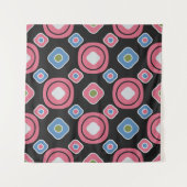Seamless abstract pattern with the image of oval g タペストリー (正面)