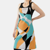 Seamless abstract waves pattern. Gorgeous seamless エプロン (インサイチュ)
