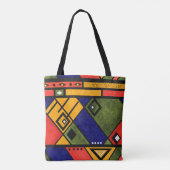 Seamless african ethno traditional texture pattern トートバッグ (裏面)