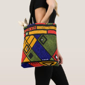 Seamless african ethno traditional texture pattern トートバッグ (クローズアップ)