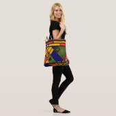 Seamless african ethno traditional texture pattern トートバッグ (モデル)