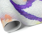 Seamless animal zebra. Dirty art pattern. Abstract ラッピングペーパー (ロールコーナー)