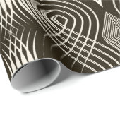 Seamless antique art deco pattern ornament. Geomet ラッピングペーパー (ロールコーナー)