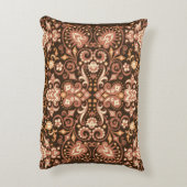 Seamless Arabesque Floral Pattern. Art Deco Style アクセントクッション (裏面(縦))
