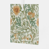 Seamless Arts and Crafts style repeating pattern ガラスオーナメント (正面左)