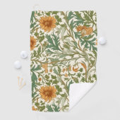 Seamless Arts and Crafts style repeating pattern ゴルフタオル (インサイチュ)