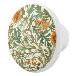 Seamless Arts and Crafts style repeating pattern セラミックノブ