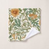 Seamless Arts and Crafts style repeating pattern バスタオルセット (ウォッシュタオル)