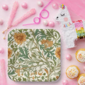 Seamless Arts and Crafts style repeating pattern ペーパープレート (パーティー)