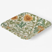 Seamless Arts and Crafts style repeating pattern ペーパープレート (傾斜あり)