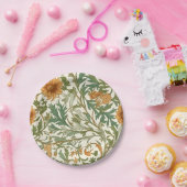 Seamless Arts and Crafts style repeating pattern ペーパープレート (パーティー)