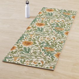 Seamless Arts and Crafts style repeating pattern ヨガマット