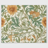 Seamless Arts and Crafts style repeating pattern ラッピングペーパー (フラット)