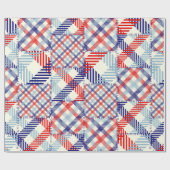 Seamless background pattern. Patchwork pattern of ラッピングペーパー (フラット)
