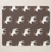 Seamless background patterns in Scandinavian style シェルパブランケット (正面(横))