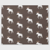 Seamless background patterns in Scandinavian style ラッピングペーパー (フラット)