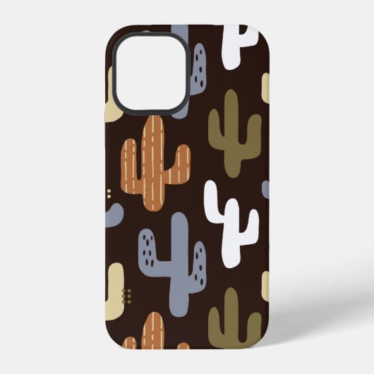 seamless background patterns in Scandinavian style iPhoneケース (裏面)