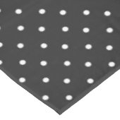Seamless black and white polka dot pattern  テーブルクロス (アングル)