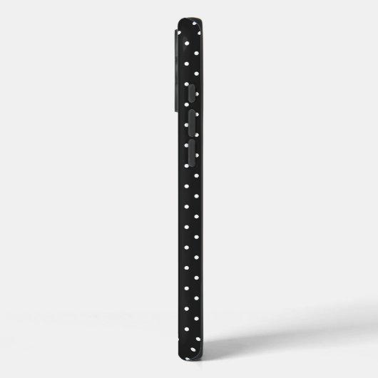 Seamless black and white polka dot pattern  Case-Mate iPhoneケース (裏面 / 左)