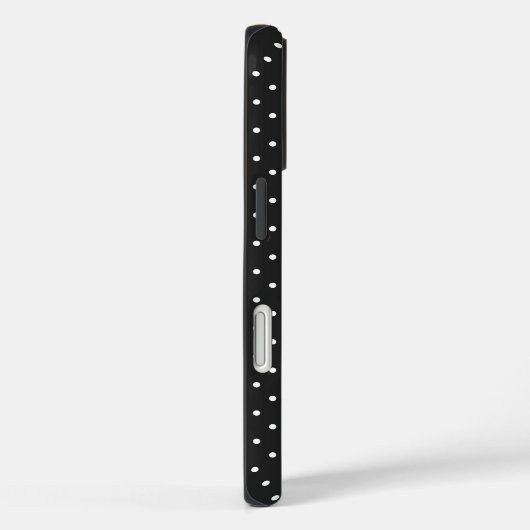 Seamless black and white polka dot pattern  Case-Mate iPhoneケース (裏面 / 右)